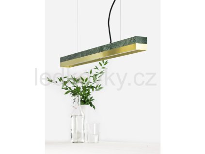 GANTLights, Guatemala mramor+Mosaz, 92 cm