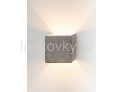 NS GANTLights, světlý beton + zlatý vnitřek