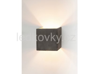 NS GANTLights, tmavý beton + zlatý vnitřek