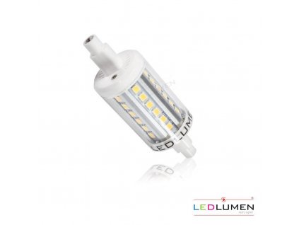 Ledlumen LED 4W - R7s náhrada malé halogenové trubice 36xSMD2835 78mm CCD Teplá