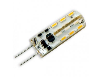 Ledom LED žárovka 2W 24xSMD3014 G4 220lm CCD Teplá Silikon