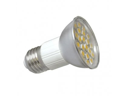 PremiumLED LED žárovka 4,5W E27 27xSMD 380lm Teplá