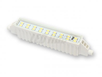 Ledin LED 6W R7s náhrada velké halogenové trubice 118mm teplá bílá