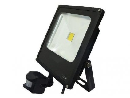 LED reflektor NOCTIS 2 50W SMD2835 PIR 3400lm SLIM Teplá