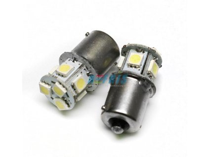 Interlook LED autožárovka BA15S P21W 8 SMD 5050