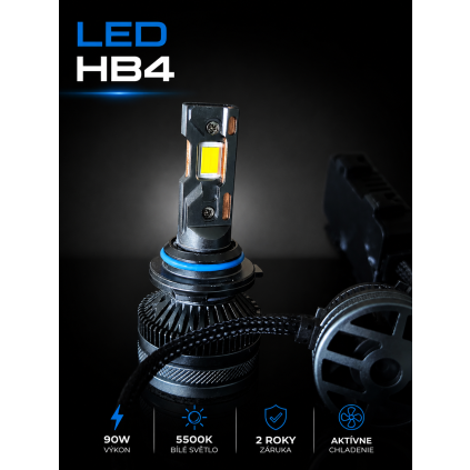 HB4 90w LED