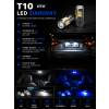 W5W T10 WHITE/BLUE