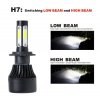 LED autožárovky set 2 kusy H7 2x 55W