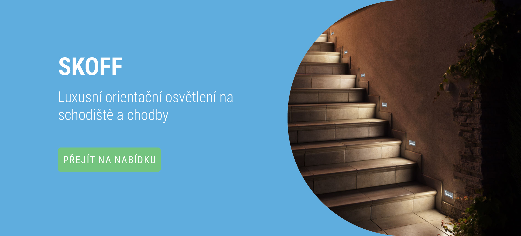 Schodišťová světla LED