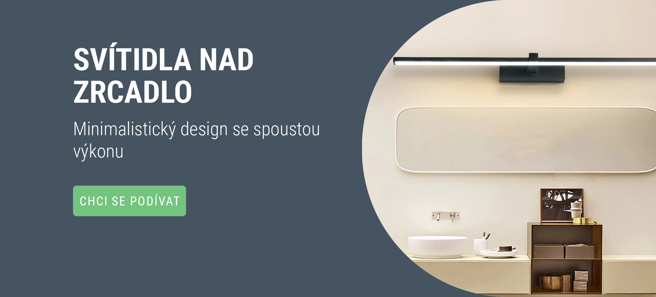 Světla nad zrcadlo