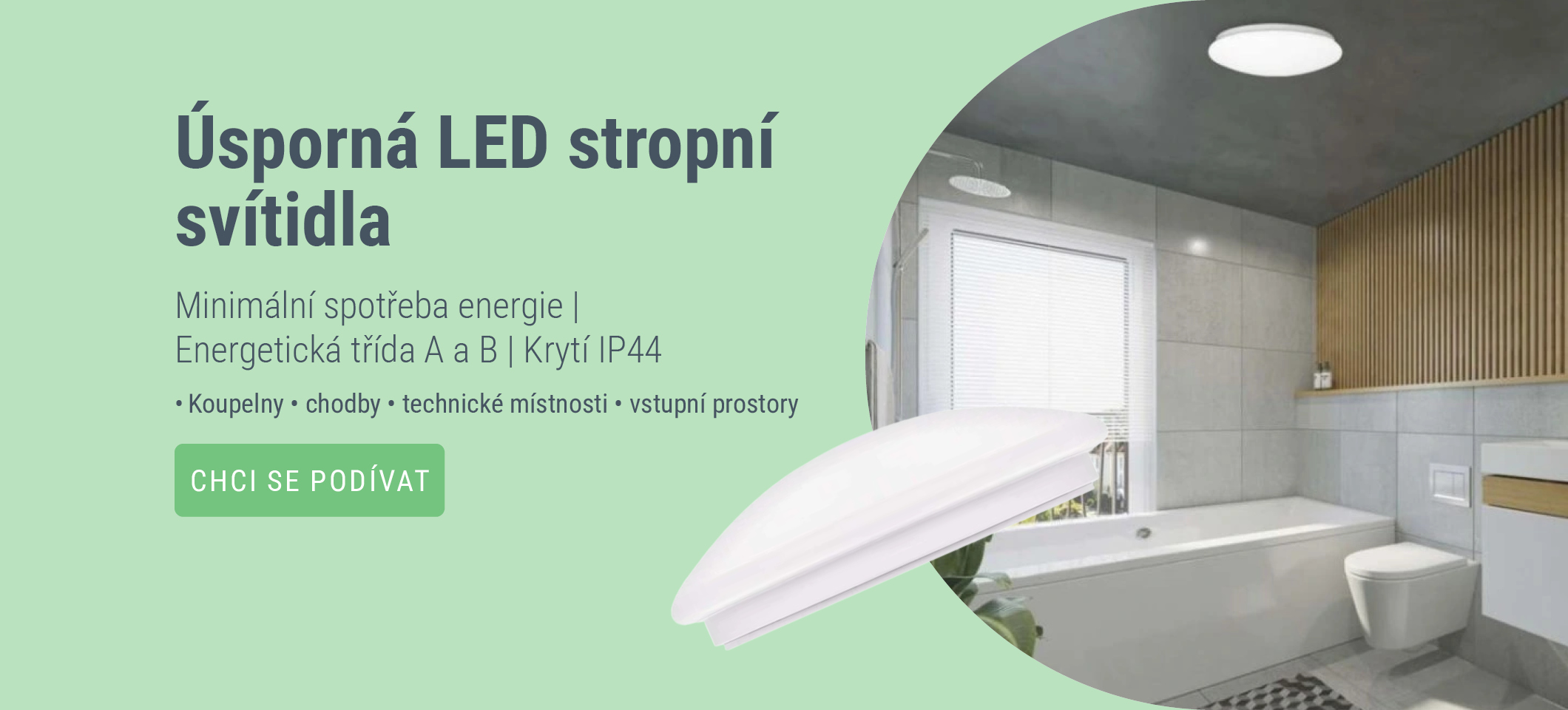 Stropní svítidlo LED