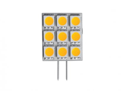 LED žárovka G4, 12V AC/DC, 2W, 6000K (studená bílá)