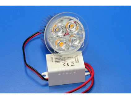 LED bodové svítidlo zápustné 5W - teplá bílá, 3000K