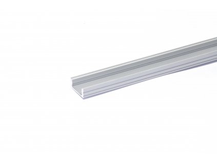 Hliníkový profil pro LED pásky NE-FLAT2-HM, délka 2m/ks, eloxovaný hliník