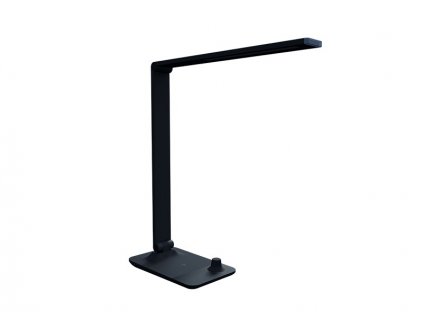 Stolní LED lampička MASTER s integrovanou bezdrátovou nabíječkou, černá (Barva výrobku Černá)