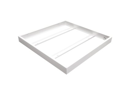 Montážní rámeček pro LED panely Tesla 600x600mm lesklá bílá