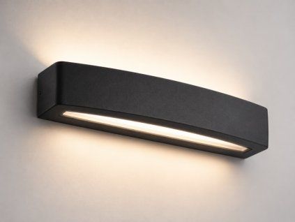 Venkovní nástěnné LED svítidlo BLOCO 10W, antracit