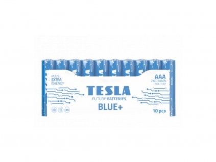Tesla BLUE+ AAA tužková baterie 10ks, smršťovací fólie