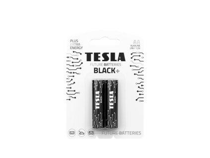 Tesla BLACK+ AA tužková baterie 2ks, blistrová fólie
