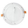 led panel downlight kruhovy