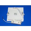 LED panel vestavný čtvercový, stmívatelný, 12W, 900lm, 3000K