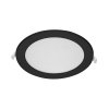 Podhledové světlo LED kulaté DOWNLIGHT CCT ROUND IP44 24W černé