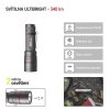 CREE LED kovová svítilna Ultibright 70, 340lm, 3xAAA