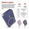 Powerbanka EMOS WI 1046, 10000mAh, 20W + Wireless, modrá