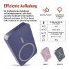 Powerbanka EMOS WI 1046, 10000mAh, 20W + Wireless, modrá