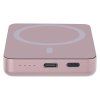 Powerbanka EMOS WI 522, 5000mAh, 20W + Wireless, lososová