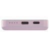 Powerbanka EMOS WI 522, 5000mAh, 20W + Wireless, lososová
