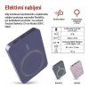 Powerbanka EMOS WI 522, 5000mAh, 20W + Wireless, modrá