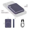 Powerbanka EMOS WI 522, 5000mAh, 20W + Wireless, modrá