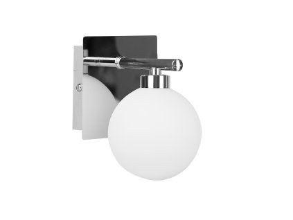 ODEN Nástěnné svítidlo Chrome 1X40W G9 White lampshade