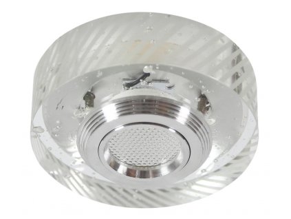 SS-33 AL/TR 3W LED COB 230V Podhledové svítidlo  CONSTANT ROUND GLASS TRANSPARENT