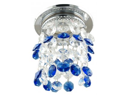 SK-68 CH/BLU MR16 CHROME Podhledové svítidlo DECORATIVE BLUE MR16 50W