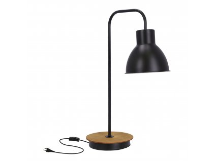 VARIO Stolní lampa 1X60W E27 BLACK