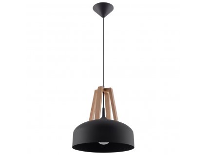 Luster CASCO black/natural wood