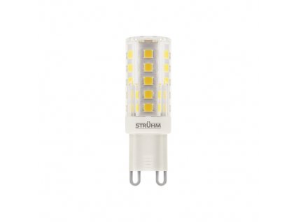 4849 led ziarovka bob smd led g9 4w cold white