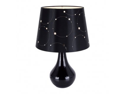 5185 moderna stolna lampa larysa e14 black