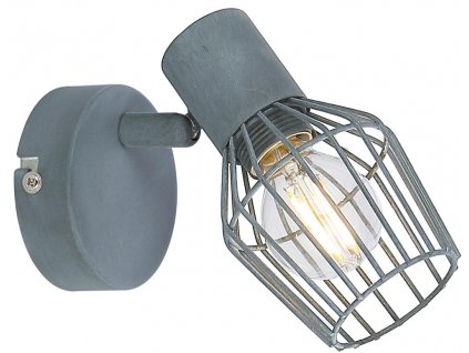 VIKING Nástěnné svítidlo 1X40W E14 Gray