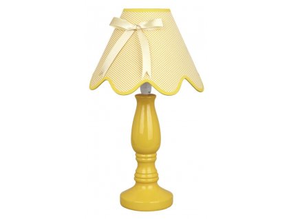 LOLA Stolní lampa 1X40W E14 Yellow