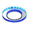 SSP-23 CH/TR+BL 8W LED 230V RING LED BLUE  Podhledové svítidlo  Lustr  ROUND  GLASS TRANSPARENT