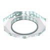 SSP-24 CH/TR+WH 8W LED 230V RING LED WHITE Podhledové svítidlo  Lustr OCTAGONAL GLASS TRANSPARENT