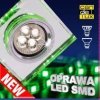 Celing Downlight SS-22 CH/TR+GR GU10 50W+LED SMD 2,1W Green 230V Chrome  KW