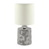 5122 moderna stolna lampa linda e14 chrome white