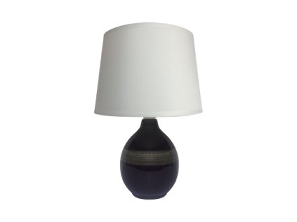 4192 moderna stolna lampa roma e14 black