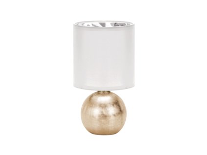 4390 moderna stolna lampa perlo e14 gold white