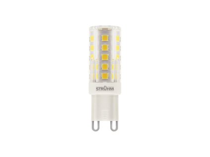 4843 led ziarovka bob smd led g9 4w warm white