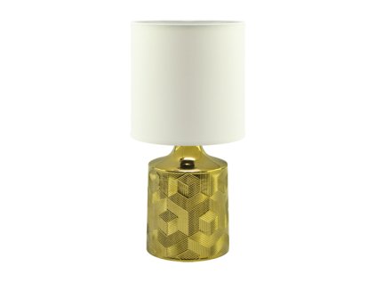 5125 moderna stolna lampa linda e14 gold white